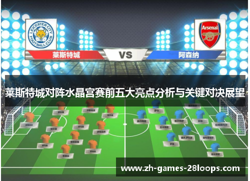 莱斯特城对阵水晶宫赛前五大亮点分析与关键对决展望 莱斯特城对阵水晶宫赛前五大亮点分析与关键对决展望